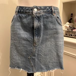 Topshop Denim Skirt